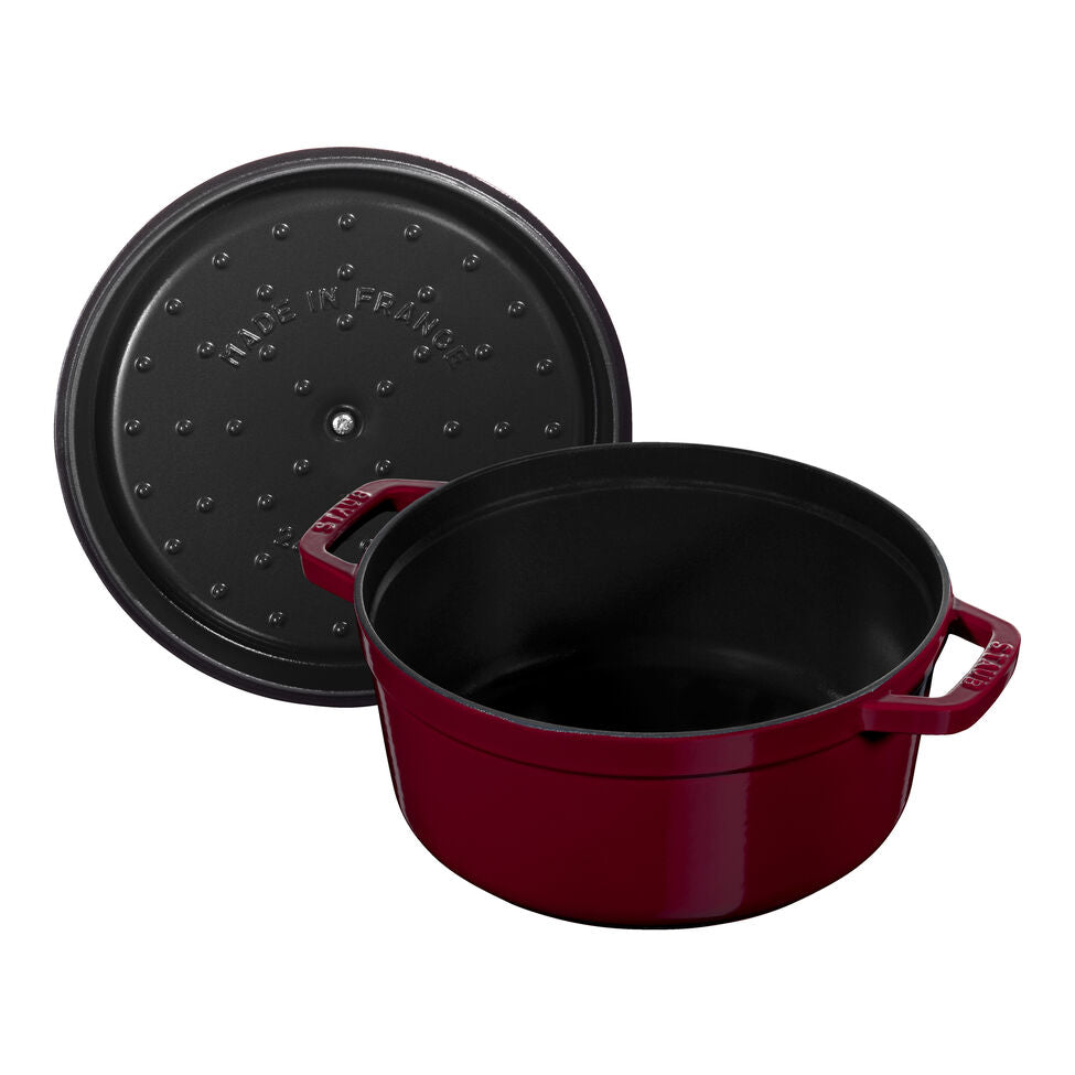 Staub Cocotte Bourdeaux Round 4 QT 40502-294