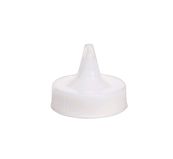 Traex® Clear Closable Wide Mouth Single Tip Fits 32 Oz. Squeeze Bottle Replacement Cap 4914-13