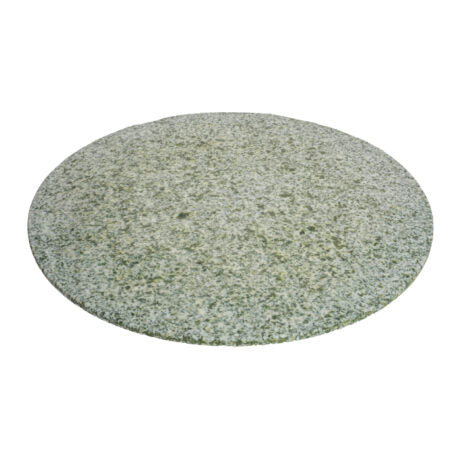 Cheforward  16″ wonder terrazzo emerald round melamine tray, 16″L x 16″W x .5″H - WDR210