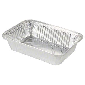 Western Plastics Foil Pan, Oblong, 2.25 LB 500/CS, 588B