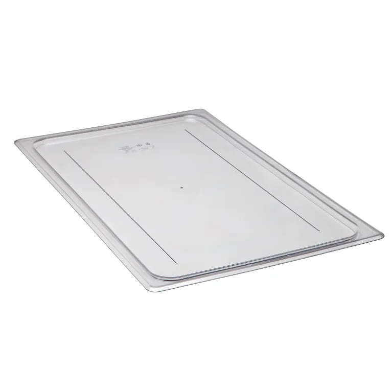 Cambro Flat Insert Lid, 1/2 Size, Clear 20CWC135