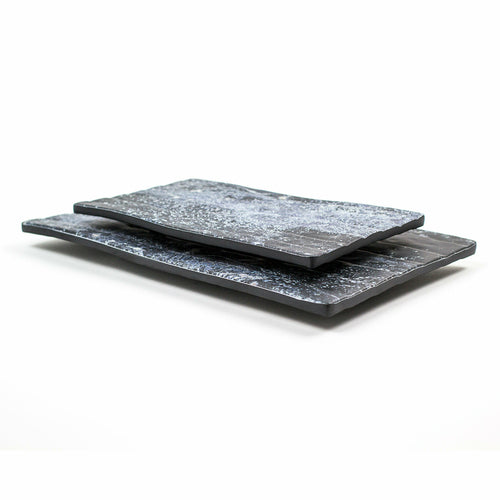 Cheforward 10.5"x6" Rectangle Tray - Weathered Pewter