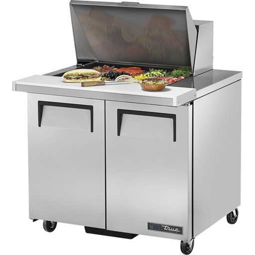 True 36" Mega Top Sandwich Prep Table TSSU-36-12M-B-HC