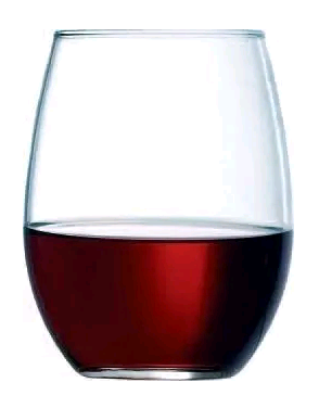 Arc Perfection, Stemless Wine Glass, C8304