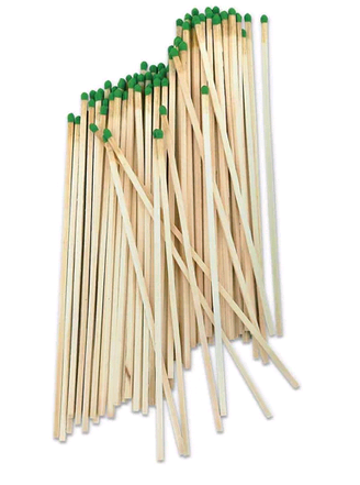 BGE Extra Long Matches 75/PK 120861