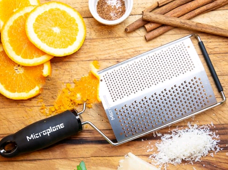 Microplane 45022 Dual Blade Grater Black