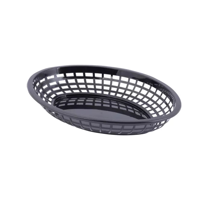 TableCraft Jumbo Oval Bask Black 11.75 x 8 C1084-BLACK