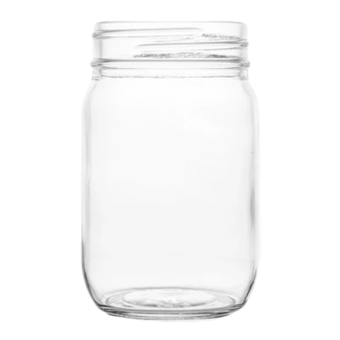 Browne Hospitality Glass Drinking Jar (All-purpose) 12 Oz. HG1205