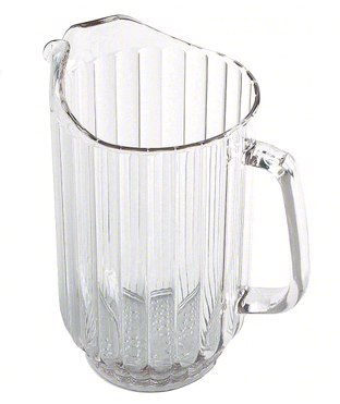 Cambro Pitcher, Clear, 60 Oz,  P600CW135