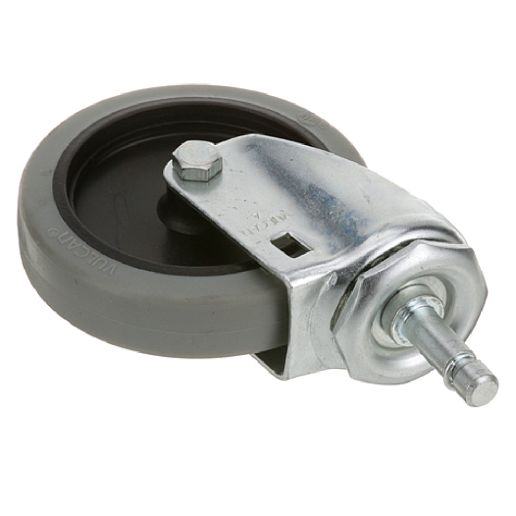 Rubbermaid 4" Wheel Caster Swivel Gray Stem 1/1EA 3424-L6