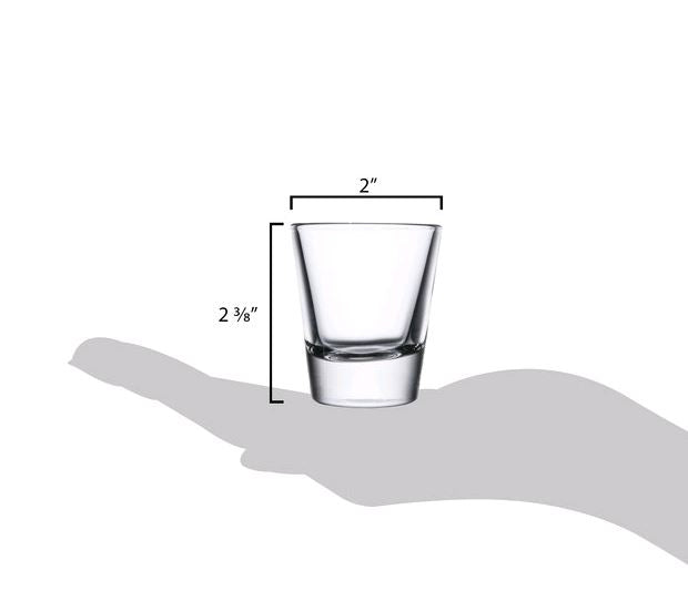 Libbey 2 OZ Measuring Shot Glass - 1 Dozen - 48 ☑️ Canada Food Equipment