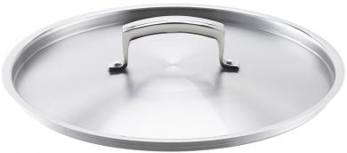 Browne® 6.25 Stainless Steel Pot Cover 5724116  on white background