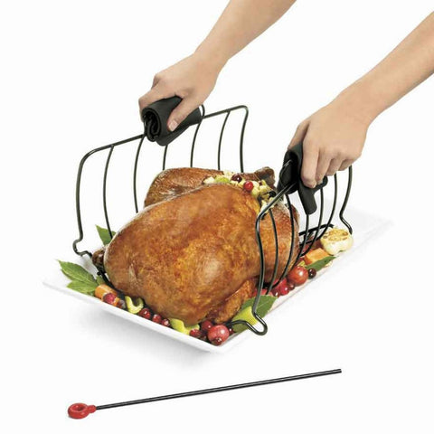 Browne® 746780 Collapsible Roast Rack