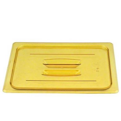 Cambro 1/2 Size Solid Amber Food Pan Cover 20HPCH