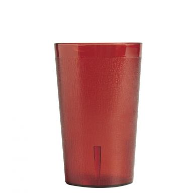 Colorware 5 oz. Ruby Red Plastic Tumbler