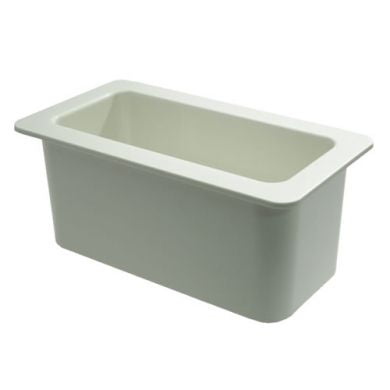 Coldfest 1/3 Size 6" Deep White Food Pan