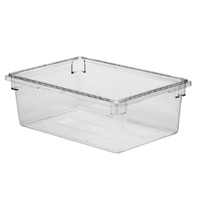 Camwear 26" x 18" x 9" Clear Polycarbonate Food Storage Box