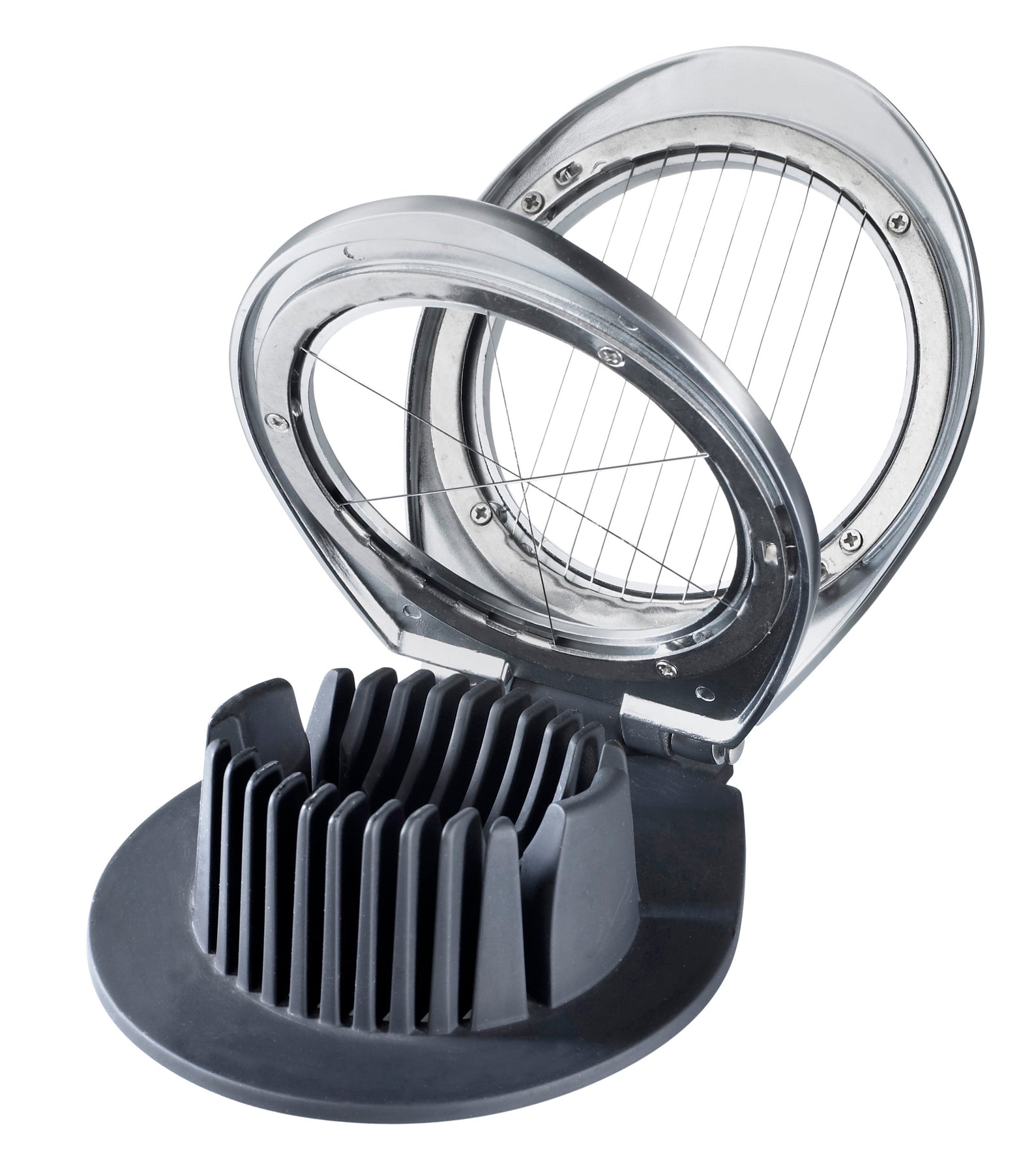 3 Cut Deluxe Egg Slicer w/Heavy Duty Wires, 575685