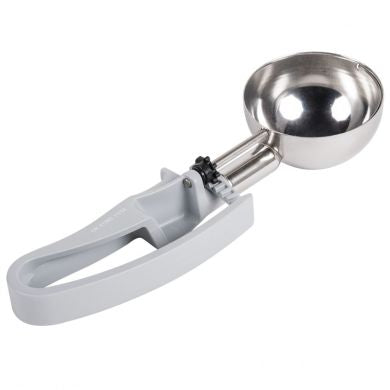 Vollrath 3.7oz #8 Gray Squeeze Handle Disher 824628