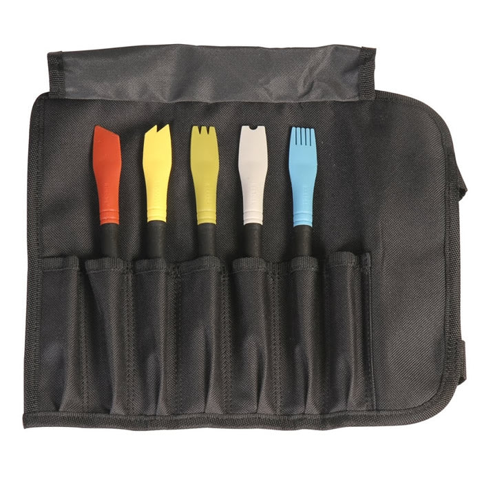 6pc Silicone Brush Plating Set