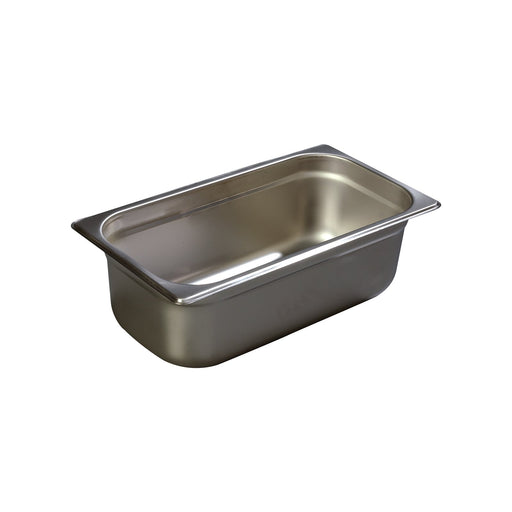 Rabco 1/3 Size 4" Deep Stainless Steel Food Pan 608134