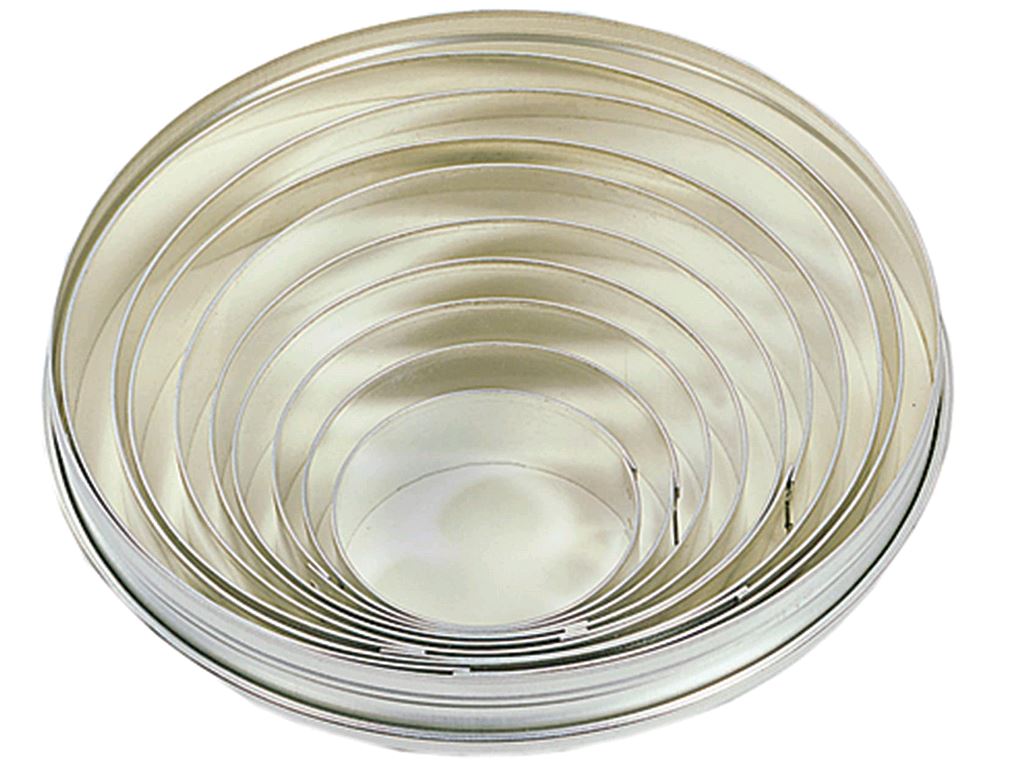 Fox Run S/S Cutter Tin Plated Round 3619