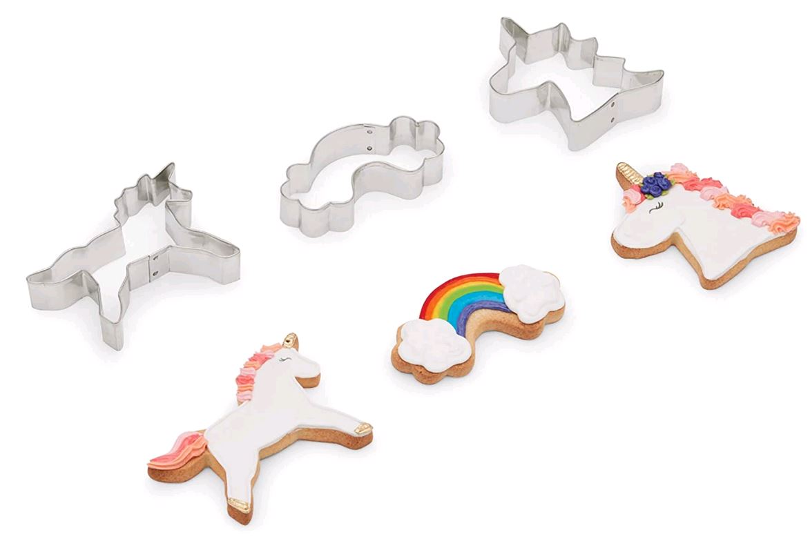 Fox Run Unicorn Cookie Cutter Set 3697