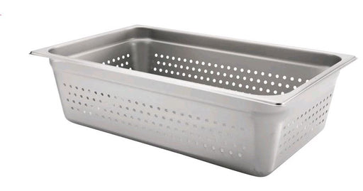 Browne 1/1 Size 6" Deep Perf. Stainless Steel Food Pan 5781116