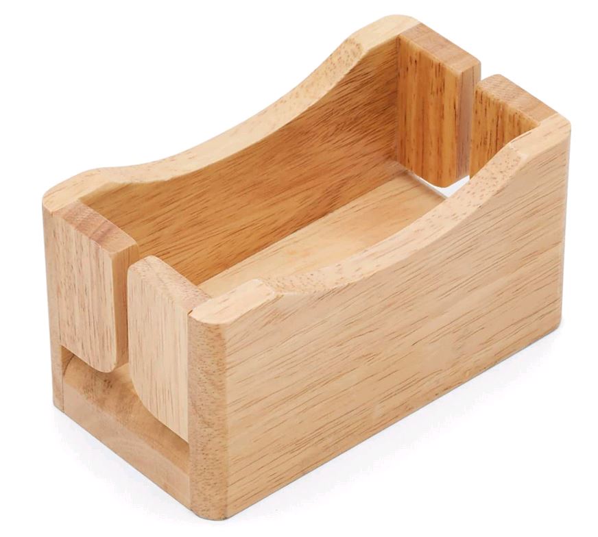 Fox Run Wood Bagel Cutter/Holder 4089