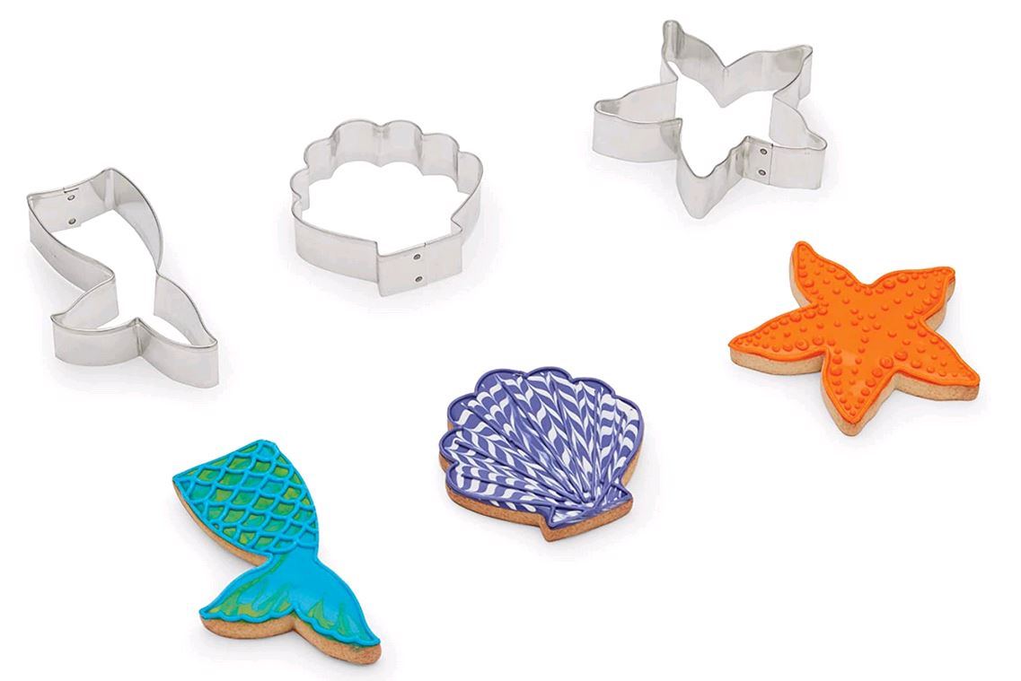 Fox Run Mermaid Cookie Cutter Set 3698