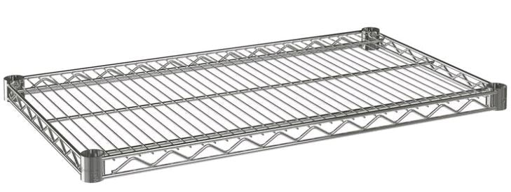 Tarrison 24" x 36" Chrome Shelf S2436C* on white background