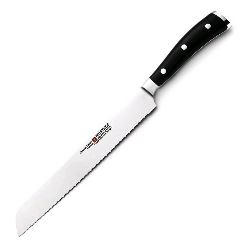 Wusthof Classic 9 Double-Serrated Bread Knife Velvet Oyster