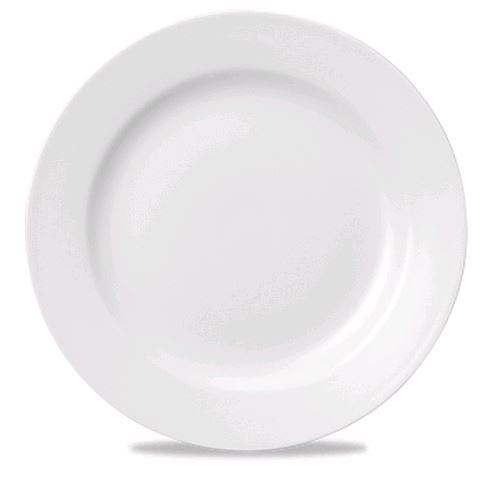 Churchill - Super Vitrified Classic 12.25" White Round Plate WH CP121