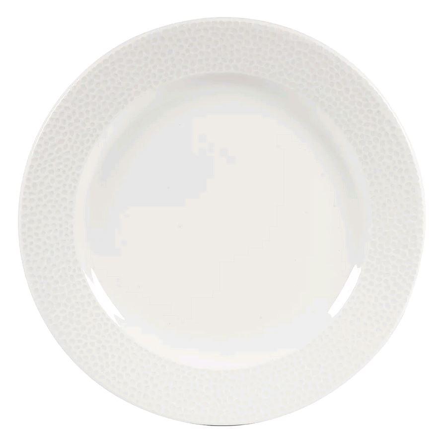 Churchill - Super Vitrified Isla 12 1/8" White Round Dinner Plate WHISIPPB1