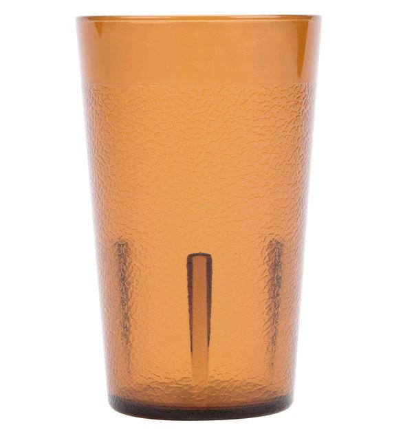 Cambro Colorware 5.2 oz. Amber Plastic Tumbler 500P153