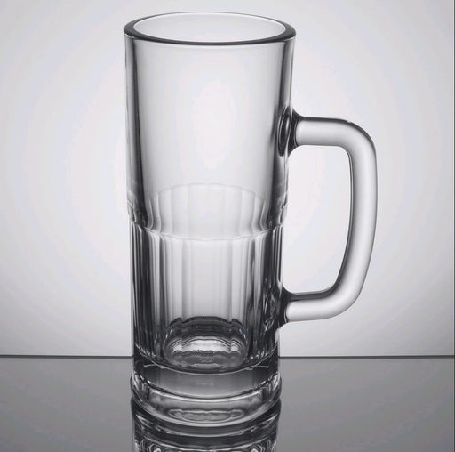 Libbey 22 oz. Beer Mug 5360* empty on grey background