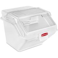 200 Cup Capacity, White Storage Bin