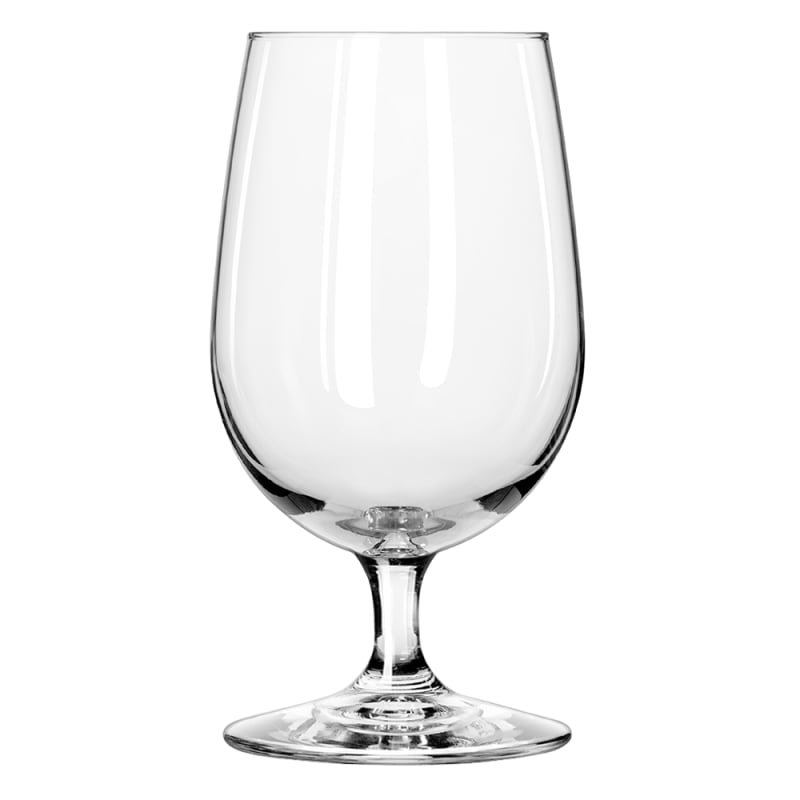 Libbey Vina Goblet 16oz Glass empty on white background