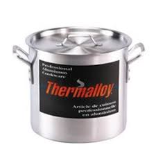 Browne Thermalloy® 12 qt Stainless Steel Stock Pot - 10 1/4Dia x 8