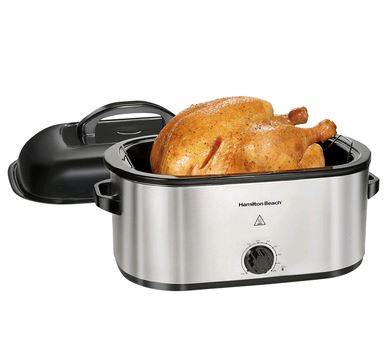 Hamilton Beach Electric Roaster Oven 22 Quarts, Stainless Steel 32215